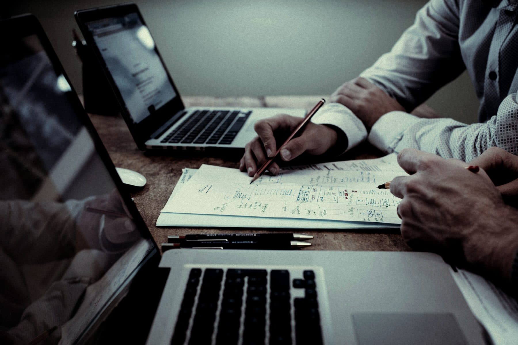 Reviewing a client's current marketing during a free audit